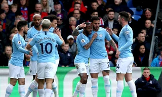 VIDEO: Sterling lập cú đúp, Man City thắng tưng bừng