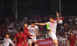 VIDEO: Mục kích Văn Hậu đánh đầu mở tỷ số cho U22 Việt Nam