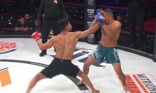 Weber Almeida hạ knock-out Odan Chinchilla.