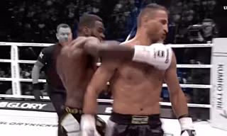 Murthel Groenhart ra đòn "xấu xí" hạ knock-out đối thủ.