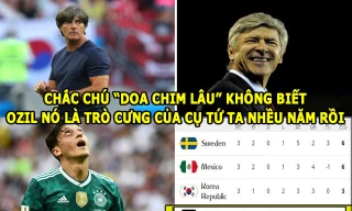 Đội tuyển Đức thảm bại vì Mesut Ozil.