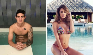 Ngôi sao James Rodriguez vướng lưới tình siêu mẫu bốc lửa