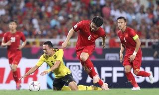 ĐT Việt Nam vẫn chưa để thủng lưới tại AFF Cup 2018. Ảnh: Zing.