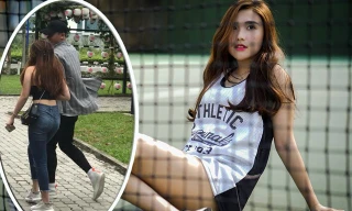 Nhan sắc mỹ miều mà bạn gái tin đồn của thủ thành Bùi Tiến Dũng sở hữu.