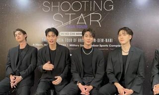 Fan Việt hóa "nàng Cỏ", F4 Thái Lan tỏ tình cực mượt trước giờ concert