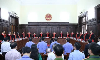 Toàn cảnh phiên giám đốc thẩm vụ Hồ Duy Hải.