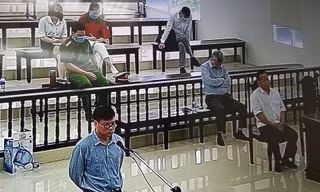 Bị cáo Trương Duy Nhất khai báo tại tòa phúc thẩm.