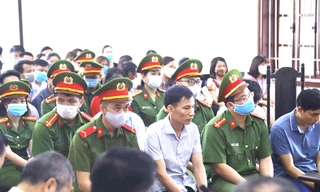 Toàn cảnh phiên tòa sáng nay