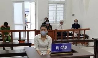 Bị cáo Trần Thị Mỹ Hòa.