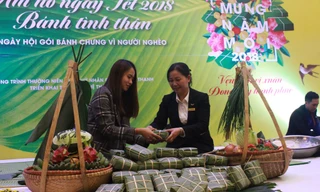 Tập đoàn Mường Thanh gói hơn 2.000 bánh chưng tặng tết người nghèo