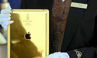 Khách sạn trang bị Ipad vàng cho khách