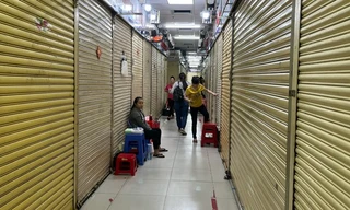 Hàng loạt tiểu thương chợ An Đông đóng cửa sạp để né QLTT kiểm tra