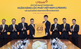 Quả bóng vàng Hoàng Đức được lựa chọn làm Đại sứ thương hiệu Ngân hàng Lộc Phát Việt Nam (LPBank)