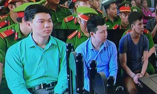 Bị cáo Hoàng Công Lương tại tòa