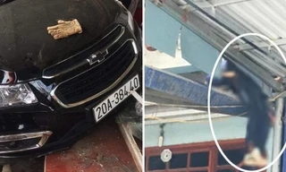 Ô tô tông người đi xe máy văng lên mái nhà, 2 bố con tử vong: Tài xế đã ra trình diện