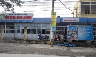 Bệnh viện đa khoa An Dương, nơi bác sĩ bị hành hung vì nhắc nhở chuyện để xe