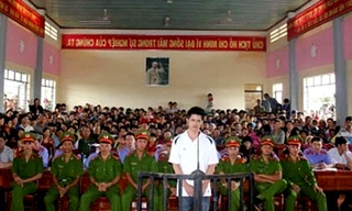 Đàm Ngọc Duy tại tòa