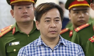 Trước đó, Vũ "nhôm" lãnh 9 năm tù trong vụ "Cố ý làm lộ bí mật nhà nước". Ảnh: TTXVN