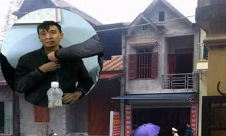 Nghi can Nguyễn Văn Cường và căn nhà nơi xảy ra vụ nổ