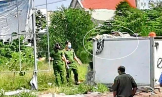 Công an khám nghiệm hiện trường