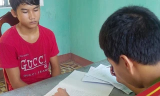 Võ Quốc Đảo tại cơ quan công an