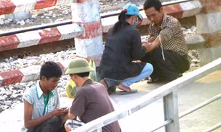 Người nghiện ma túy lang thang tại Hà Nội