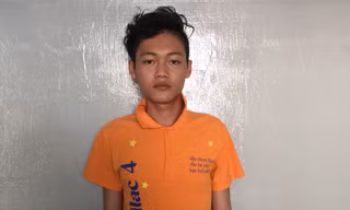 Lê Minh Hiếu tại công an