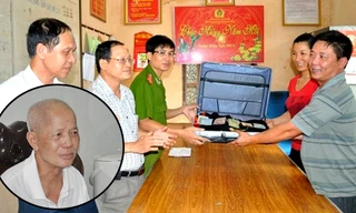 Trao trả tài sản cho gia đình anh Hoàng Văn Hân và ông Văn Vần (ảnh nhỏ)