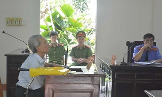 Ông Nguyễn Khắc Thủy tại phiên tòa phúc thẩm