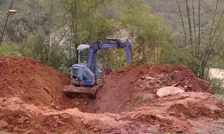 Khu vực phát hiện thi thể nạn nhân 