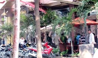 Quán cà phê nơi Minh nổ súng bắn người