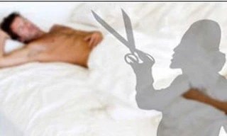 Mâu thuẫn gia đình, chồng bị vợ cắt 'của quý' vứt đi