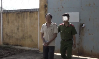 Đối tượng Hoàng Nhất Nam tại cơ quan điều tra