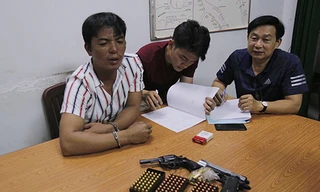 Mạnh tại cơ quan Biên phòng TP HCM