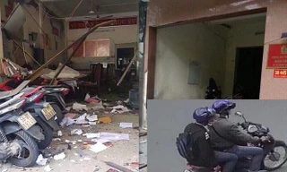 Tạm giữ nghi can gây ra vụ nổ tại trụ sở công an