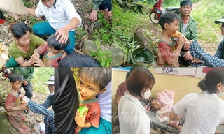 Tìm thấy cháu bé sau 5 ngày mất tích trong rừng sâu ở Yên Bái