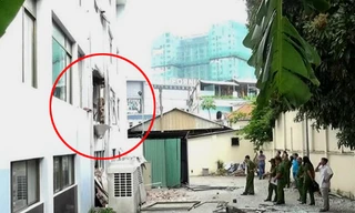 Hiện trường vụ nổ