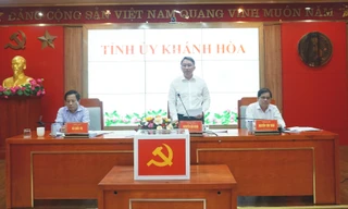 Tỉnh ủy Khánh Hòa tổ chức hội nghị về công tác cán bộ