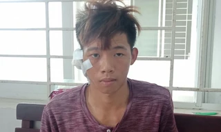 Đối tượng Thắng tại cơ quan điều tra