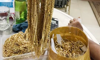 Số vàng đối tượng khai trộm ở tiệm vàng tại Hội An và mang đi bán