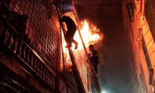 Người đàn bà làm thuê chết cháy trong căn phòng không lối thoát