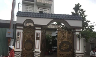 Hiện trường vụ giết người là căn nhà bề thế ngay mặt tiền đường