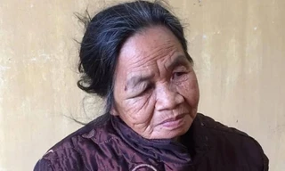 Bà Nguyễn Thị Nga tại cơ quan điều tra