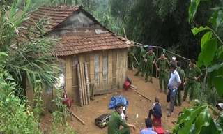 Căn nhà nơi xảy ra sự việc