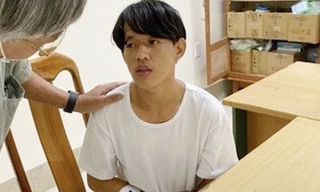 Đối tượng Cường tại BVĐK tỉnh Cà Mau hồi tháng 5/2020. 