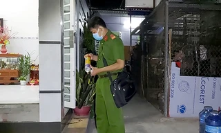 Cơ quan chức năng khám nghiệm hiện trường