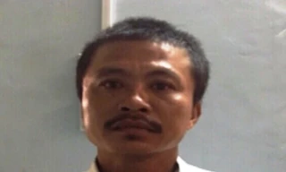 Trí tại cơ quan điều tra. Ảnh: Công an cung cấp