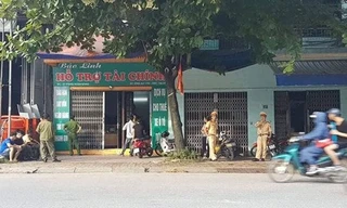 Công an có mặt tại hiện trường vụ án