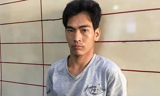 Bị cáo Lương Tấn Bửu tại cơ quan Công an