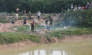 Hiện trường phát hiện thi thể anh Huỳnh